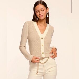 Huda Cotton Lurex Tweed Jacket (Originally $325)